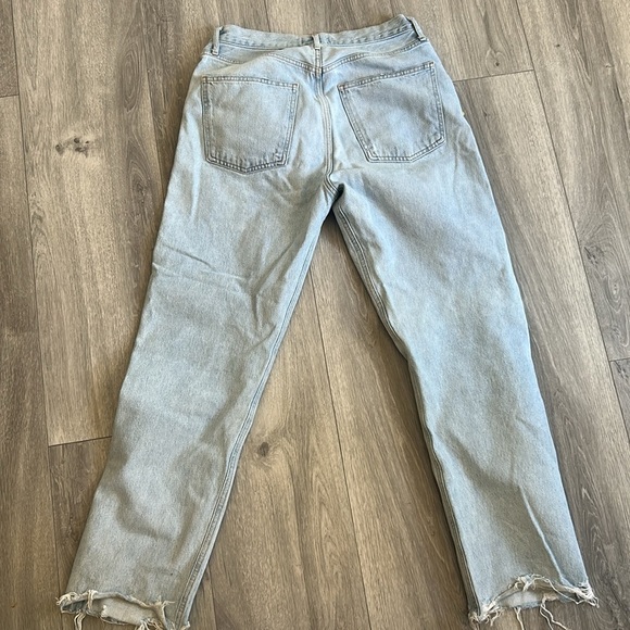 Agolde Light Wash Denim Jeans - Picture 6 of 7